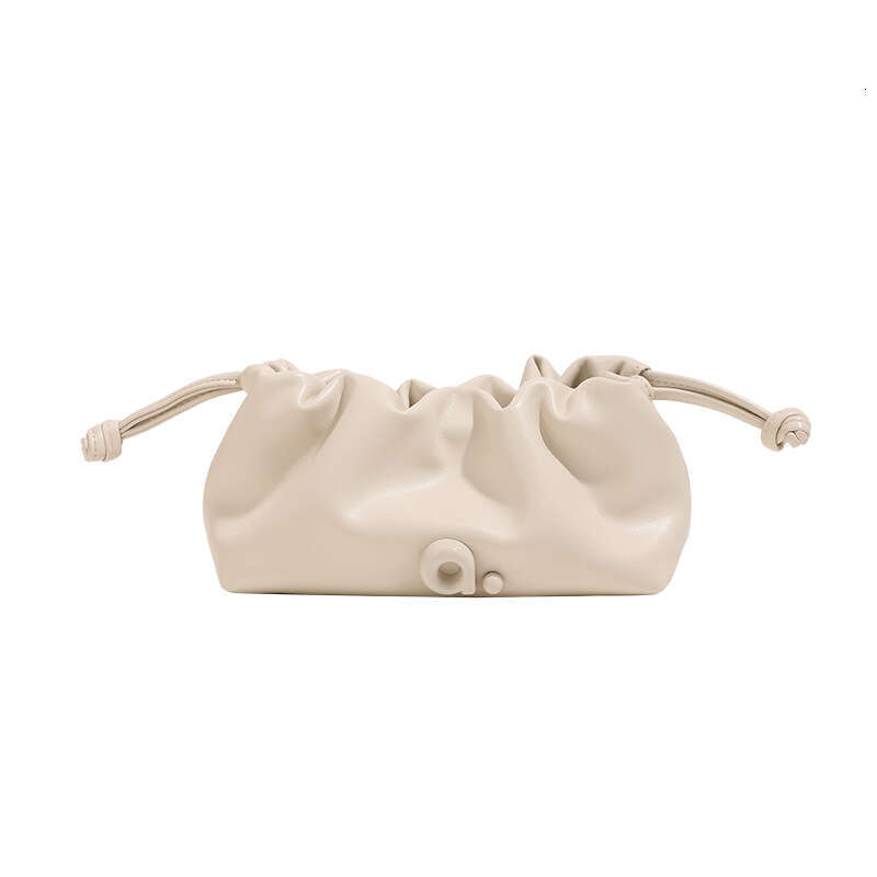 Women's Bags Designer Soft Leather Pleated Cloud New With A High-End Feeling, Fresh Sweet Crossbody Bag, Casual, Compact And Lightweight Carrying