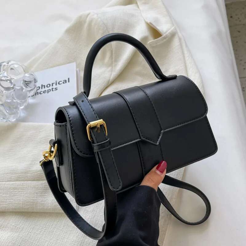 Pu Leather Women's Bags Fashion Shoulder Women Crossbody Bag Vintage Underarm Handbag Square Satchel Bolsas
