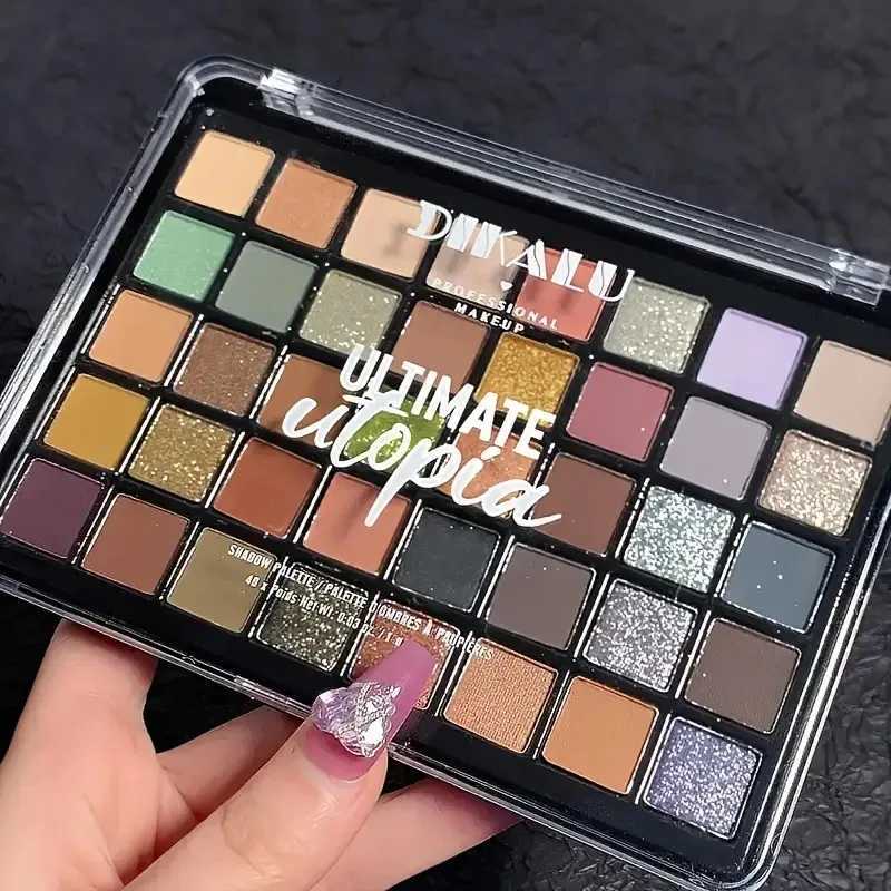 40 Colors Shimmer Eyeshadow Palette Matte Glitter Pigment Eye Shadows Wterproof Korean Eye Makeup Palette CosmeticsXJ250520