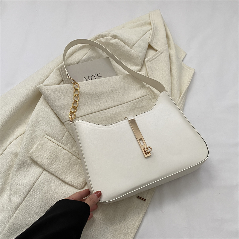Free Delivery Designer Bag End Hand 2025 New Trendy Women's Autumn And Winter Simple Versatile Commuting Shoulder Texture Niche Armpit Luxury Bag