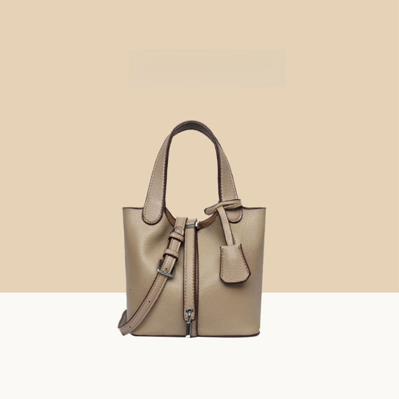 Free Shipping Designer Bag Women's Bucket Bag Hot Spring And Summer Leather Handbag Letter Bag Fashionable High-end Daily Commuting Crossbody Bag