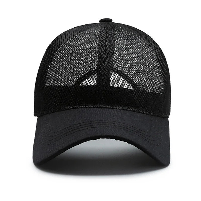 Outdoor Summer An-ti UV Quick Dry Cool Breathable Mesh Sunhat Sports Golf Baseball Cap Running Fishing Hiking Hat Trucker Visors 250519