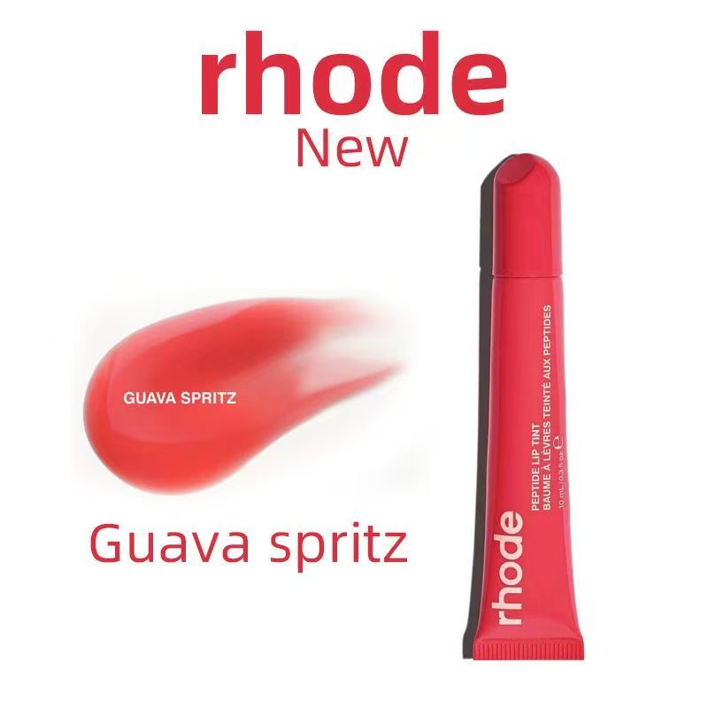 Rhode Lip Gloss 10ml rhode lip glaze Lipstick Lips Beauty Cosmetics lippie Lip balm lip protector lip pomade Moisten lips Shiny glitter 9 Colors