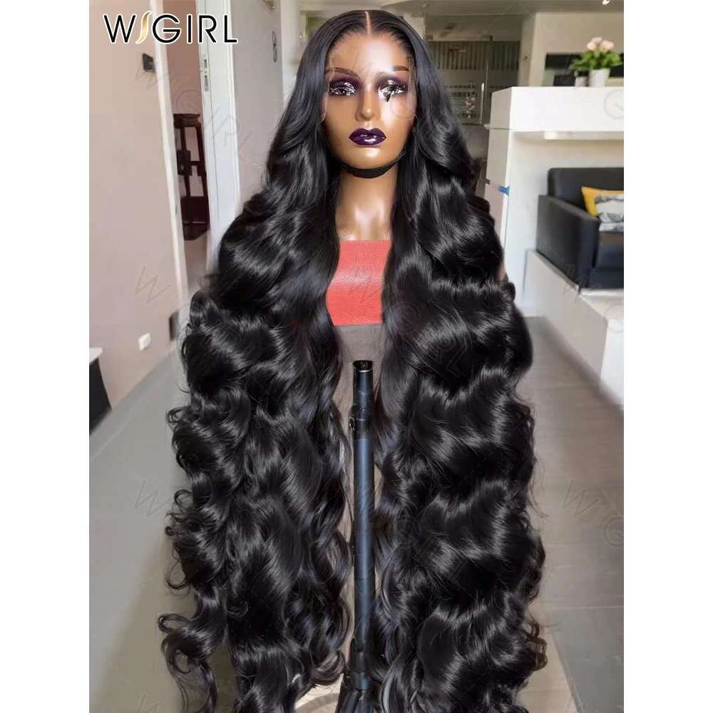 Wigirl 30 40 Inch Wave Wigs 13x6 HD Frontal Brazilian Body Wave13x4 Lace Front Wig Human Hair For Women