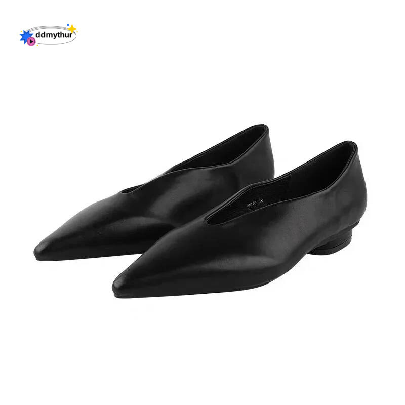 Trend Women Flats Sandals Summer New Pointed Toe Retro Oxford Mules Casual Ladies Shoes Walking ddmythur