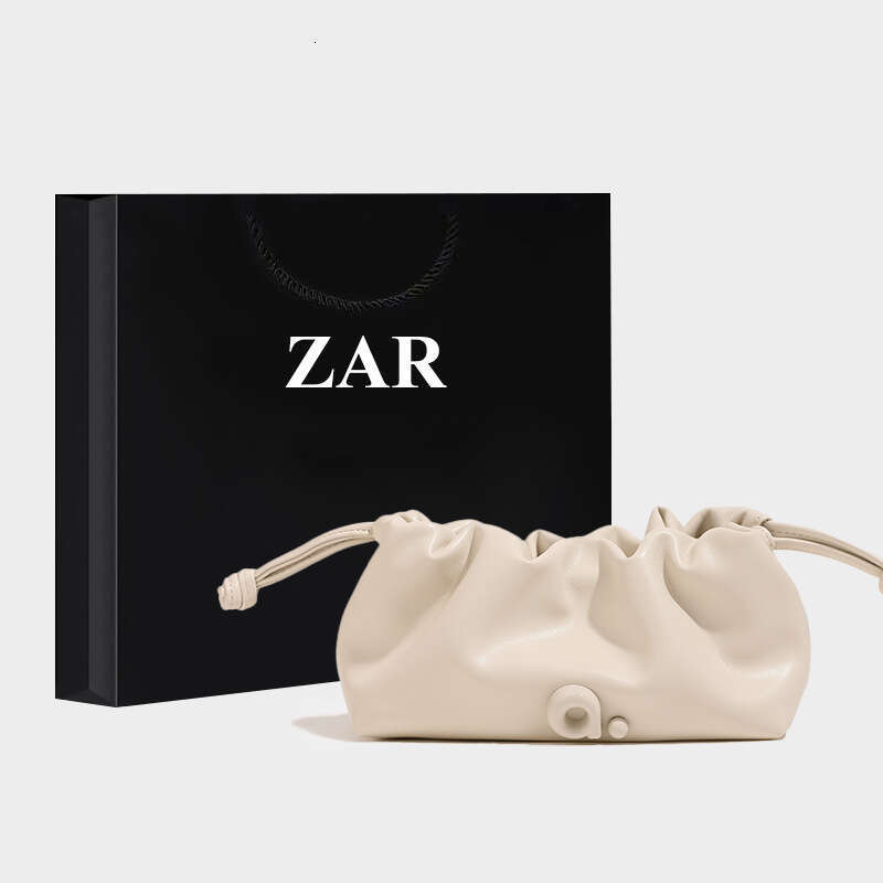 Women's Bags Designer Soft Leather Pleated Cloud New With A High-End Feeling, Fresh Sweet Crossbody Bag, Casual, Compact And Lightweight Carrying