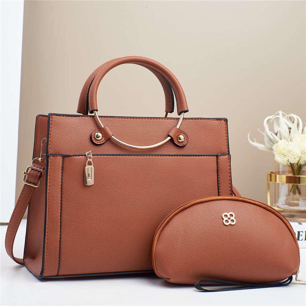 Taizhou women s texture mother handbag large capacity shoulder crossbody bag solid color bags