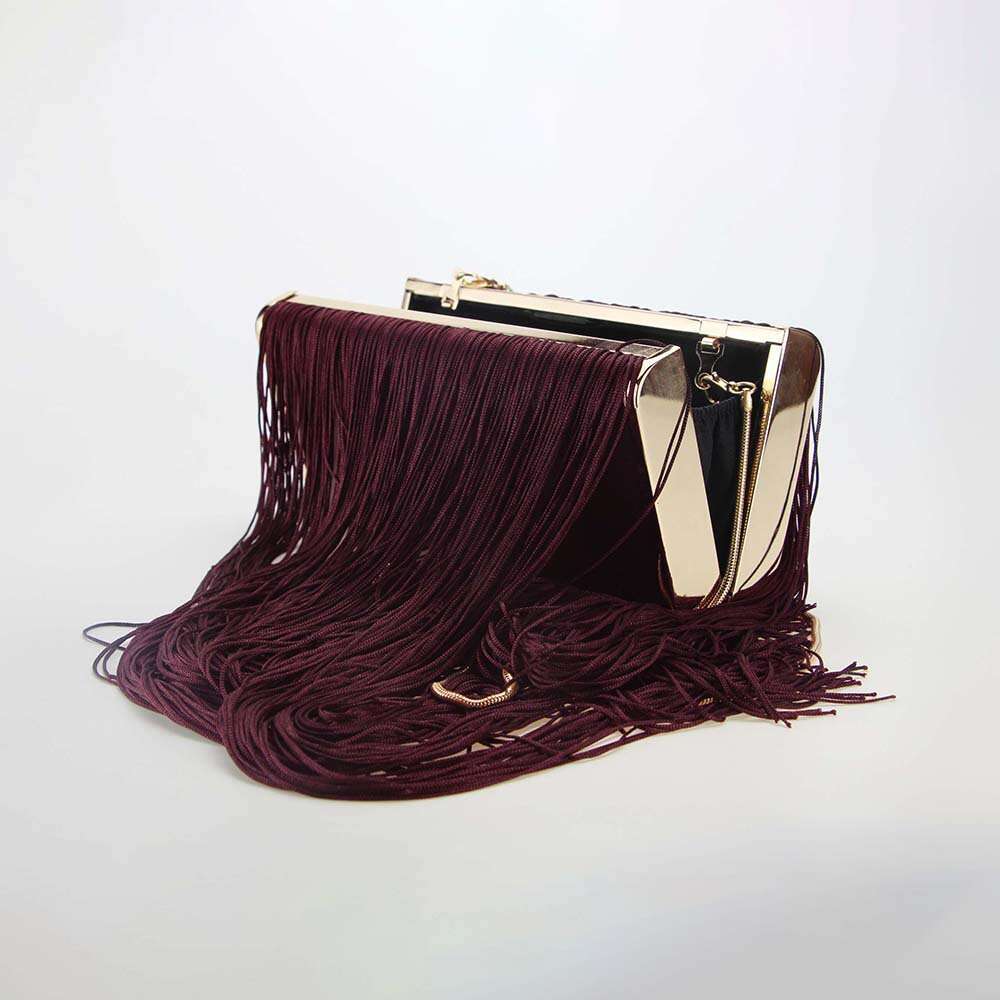 High end trendy fashion capacity tassel woven single shoulder crossbody large bag