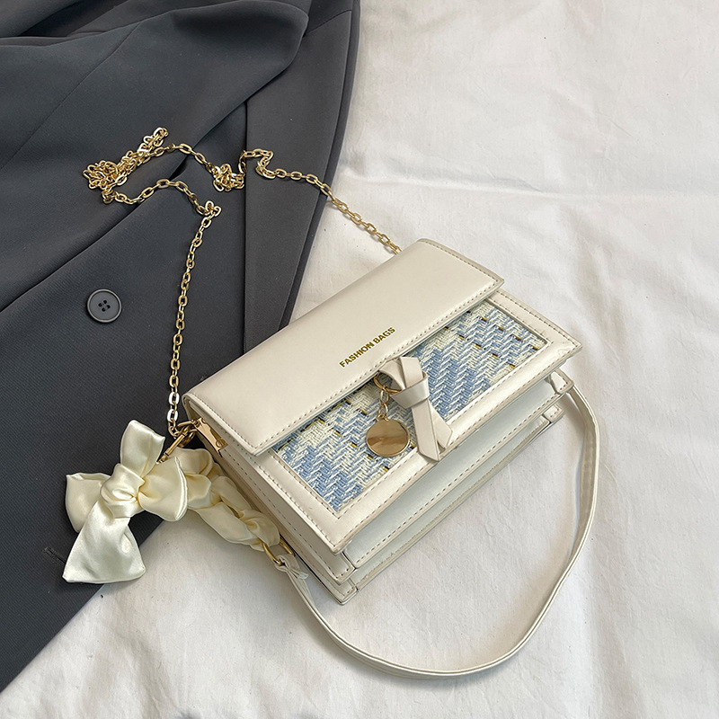 Free Delivery Designer Bag End For Women's Summer 2025 New Trendy Fashion Chain Armpit Small Square Versatile Single Shoulder Crossbody Luxury Ba