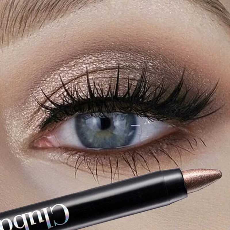 Double-sided Eyeshadow Stick Highlighter Brightening Pen with Pearlescent Glitter Matte Finish Shimmer Pigment Lasting EyeShadowXJ250520