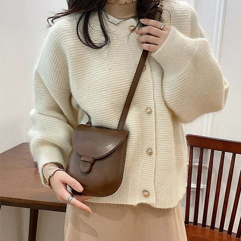 New Women's Large Capacity Shoulder Fashion Small Crossbody Hard Pu Leather Messenger Bags Handbags For Women