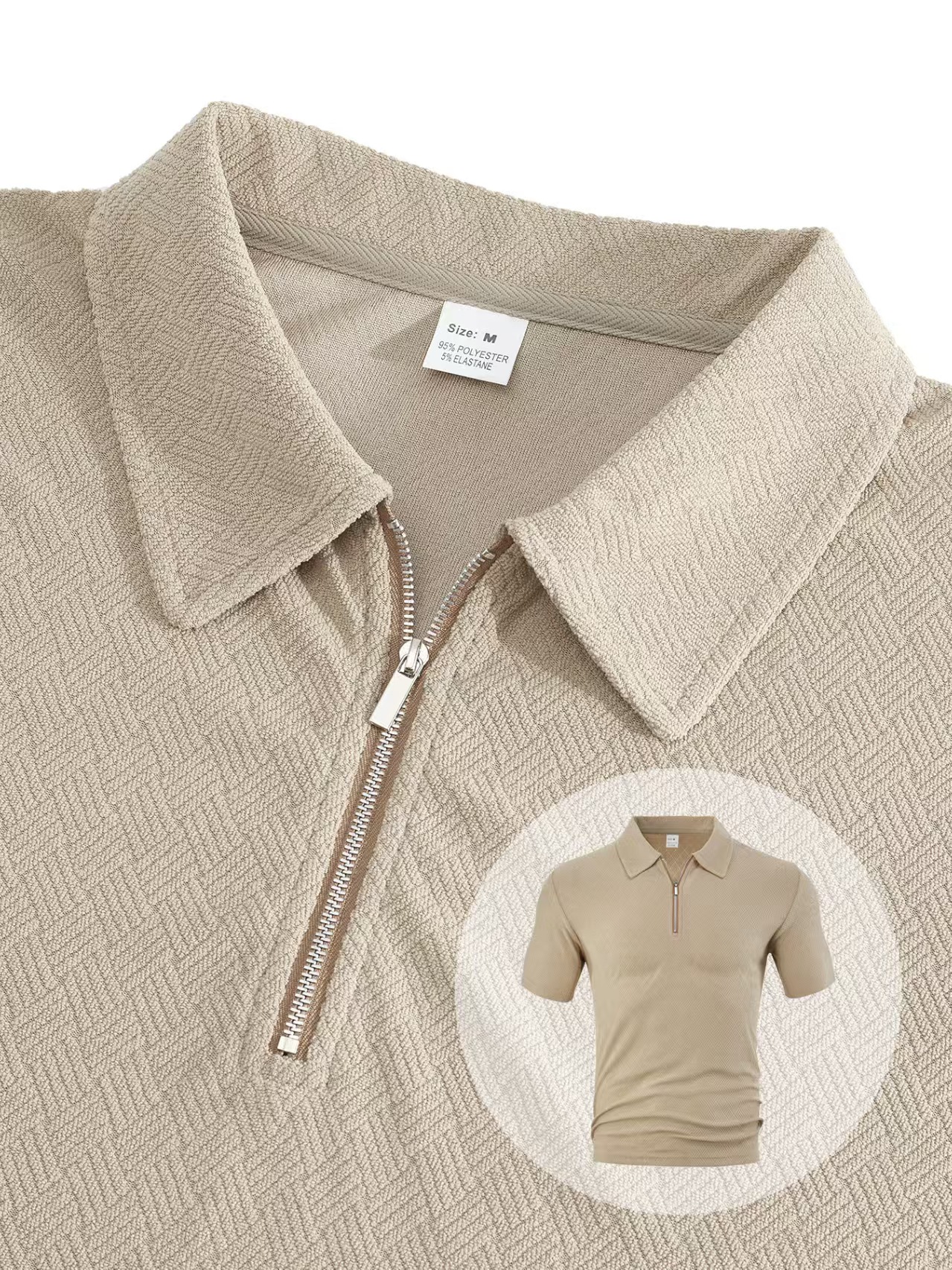 Men's Summer Two piece Set: Short sleeved Polo Shirt with Lapel and Shorts Made of Jacquard Fabric Men's Casual Sportswear Designer style Po