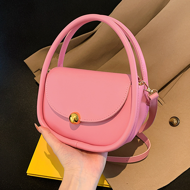 Free Delivery Designer Bag Advanced Hand For Women 2025 New Fashionable Women's With Stylish Texture Saddle Crossbody Versatile Luxury Bag8520
