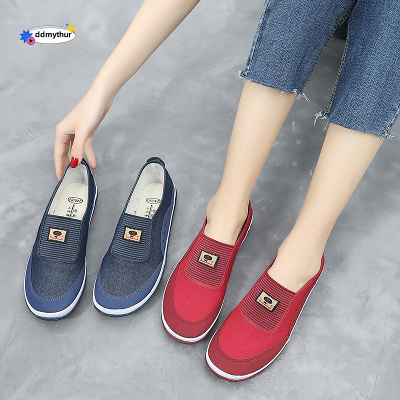 Lutai Spring and Autumn Labor Mom Walking Work Shoes, Lightweight, Breathable, Durable, Ultra Light Soft Cloth Shoes ddmythur ddmythur