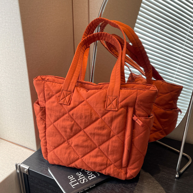 2025 large capacity tote new fashionable stylish women's bag trendy and casual Korean version shoulder bag
