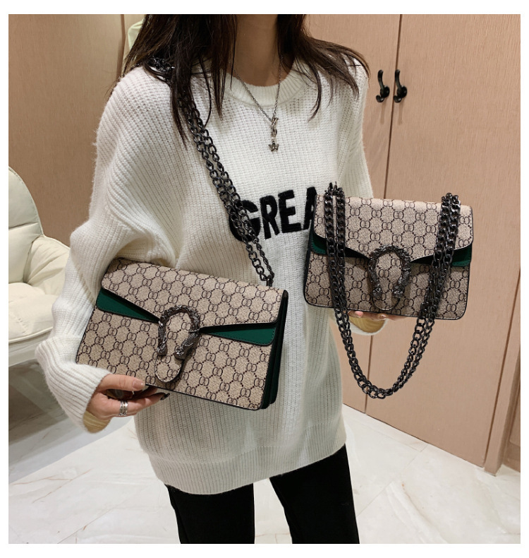 Designer Bag Euro-Chic 2025 Premium Chain Strap Shoulder Bag - Fashionable & Versatile Crossbody Purse for Women, High-Quality Trendy Handbag With Fre