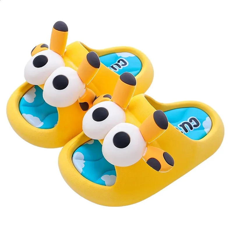 Summer Childrens Sandals and Slippers for Boys and Girls Baby Non-Slip Soft Bottom Indoor Bath Parent-Child Children Sandals 250514