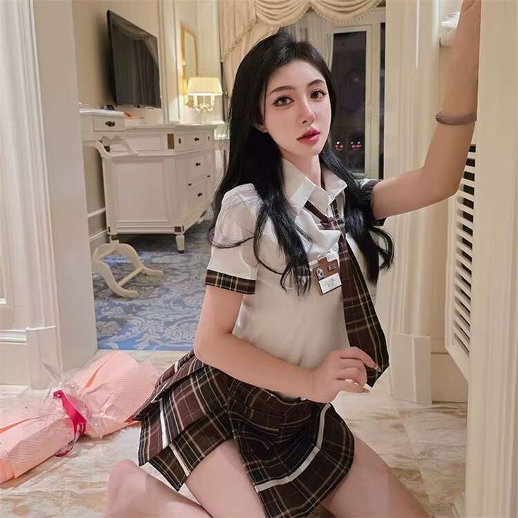 Women Sexy School Cosplay Costumes Student Uniform Lingerie