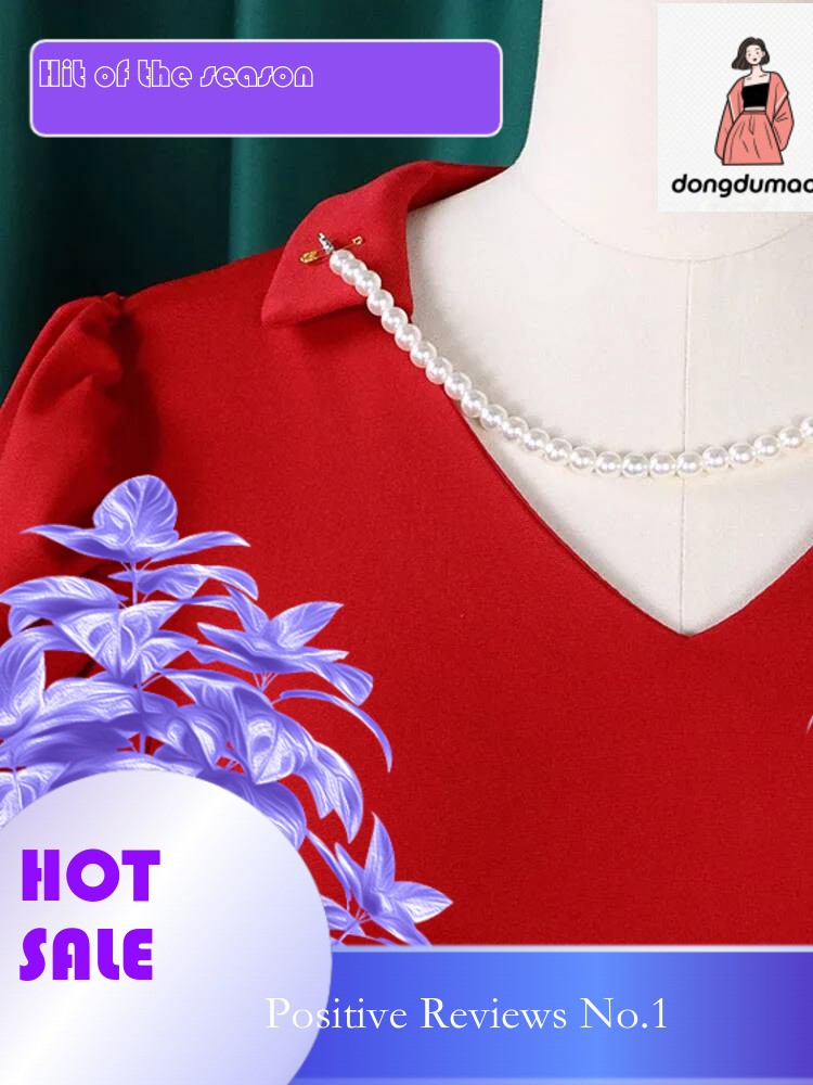 dongdumaoyi 2025 Sexy Spring Autumn Solid Plus Size Women Puff Sleeve Large Big Dresses V Neck Evening Party Lady Tight Curvy Dress