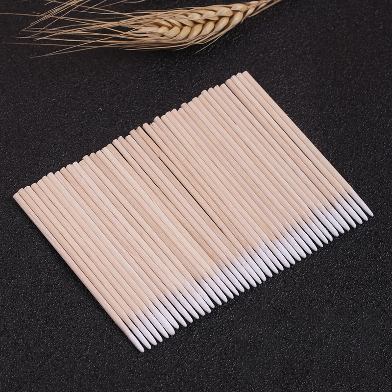Pointed Cotton Swab For Cleaning Wooden Cotton Stick Makeup Special Toothpick Cotton Swab