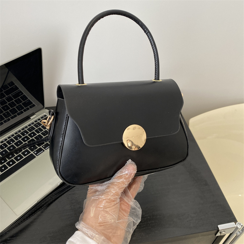 Free Delivery Designer Bag 2025 Winter Solid Color Simple Fashion Casual Texture Trendy One Shoulder Crossbody Underarm Handheld Small Square Bag Luxu
