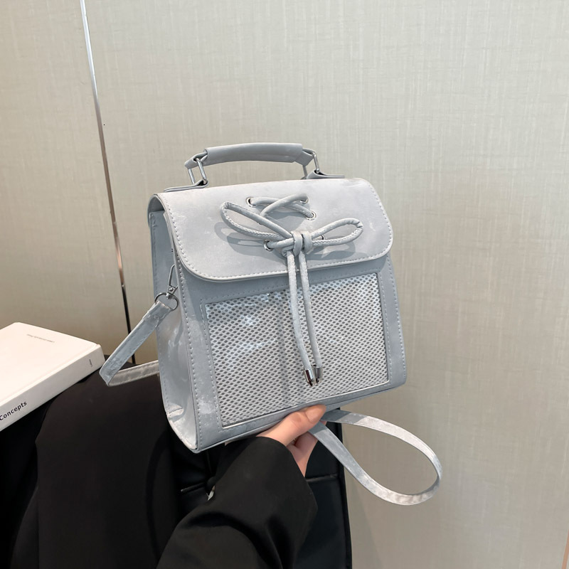 Designer Bag Luxury Bag Free Delivery Daily Commuter Single Shoulder Crossbody Spring Elegant Shoulder Bag Transparent Backpack Small Square For Women