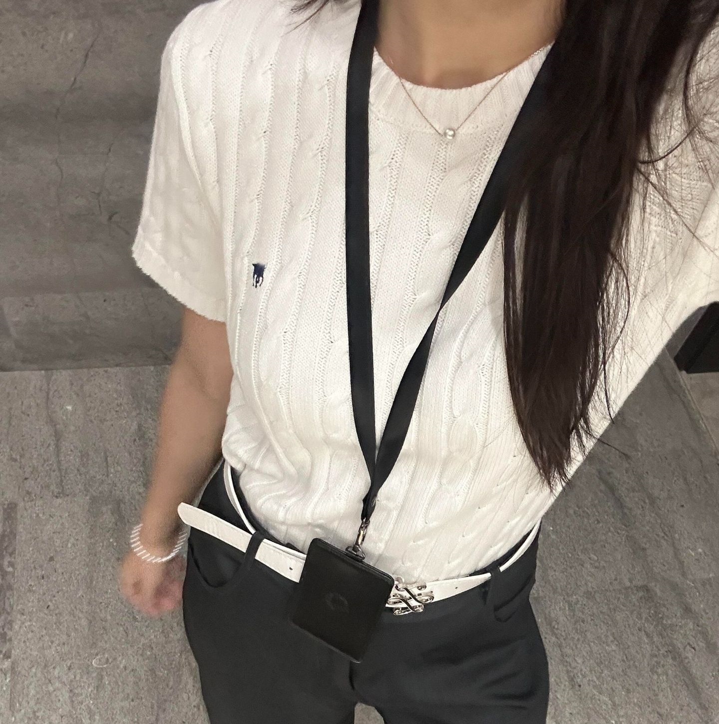 top designer clothes women Knitting Shirts Summer Pony Embroidered Slim Top Tees Womens Luxury Round Neck Solid Knitted T Shirt Stretch Pullover Tshirts