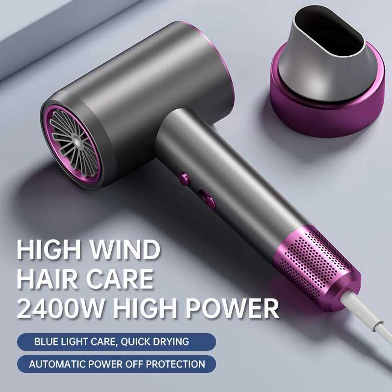 110V-220Vigh-Power Quick Drying Hair Dryer Negative Lonic Blow Dryer Hot Cold Wind Air Brush Hairdryer Strong Dryer Salon Tool z250520