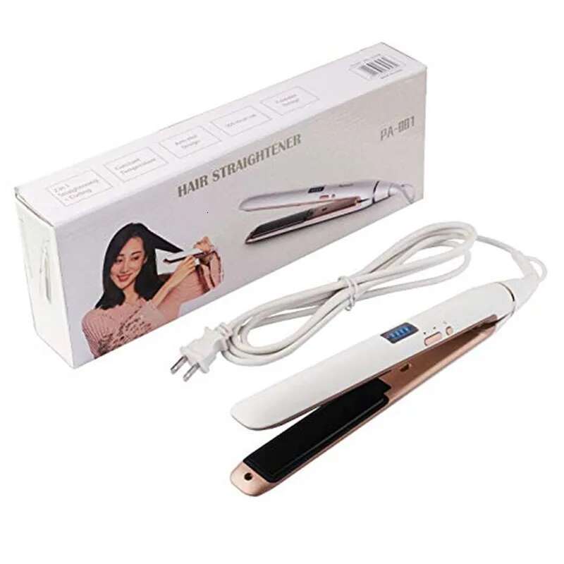 High Quality Lcd Display Professional Ceramic Coating Straightener Salon Women'S Styling Tool