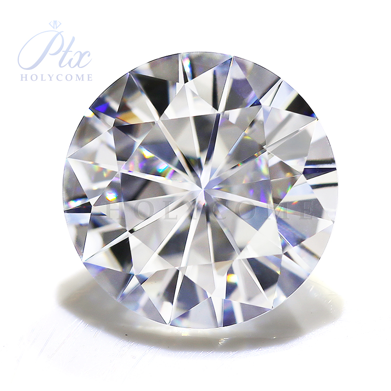 Top Quality Synthetic Moissanite Stones Multiple Cuts Portuguese Old European Round Brilliant Cut GRA Certificate White Moissanite for Jewelry Making