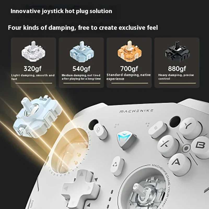 Gamepads G5 Pro V2 Controller Three-Mode Game Collection Edition Hot Swap Hall Rocker Bluetooth Trigger Gift R250520