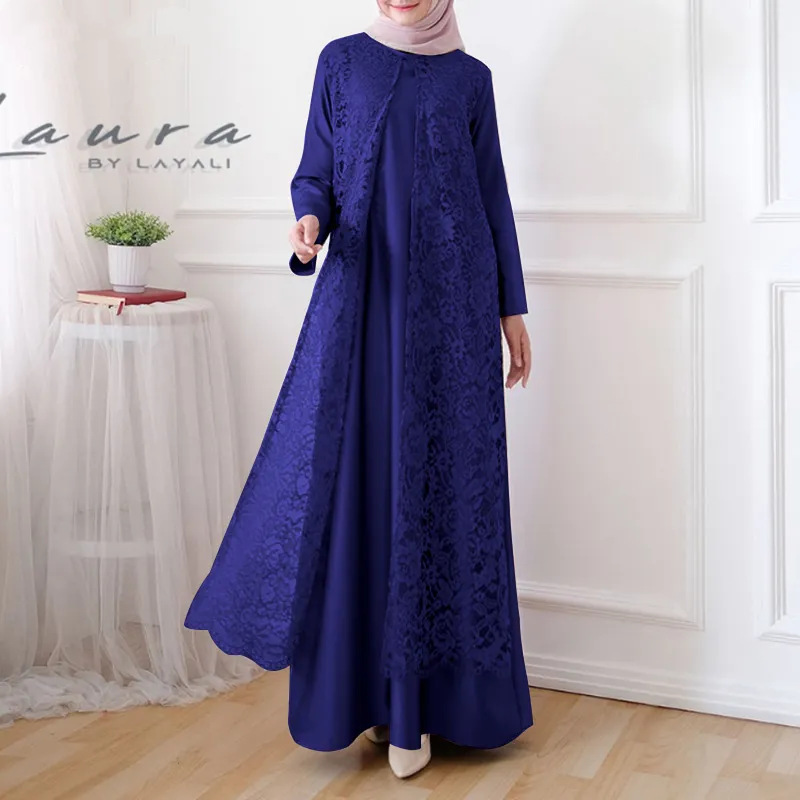 Designer's Fashion Muslim Clothing Women's Plus Size Robe Dress 2025