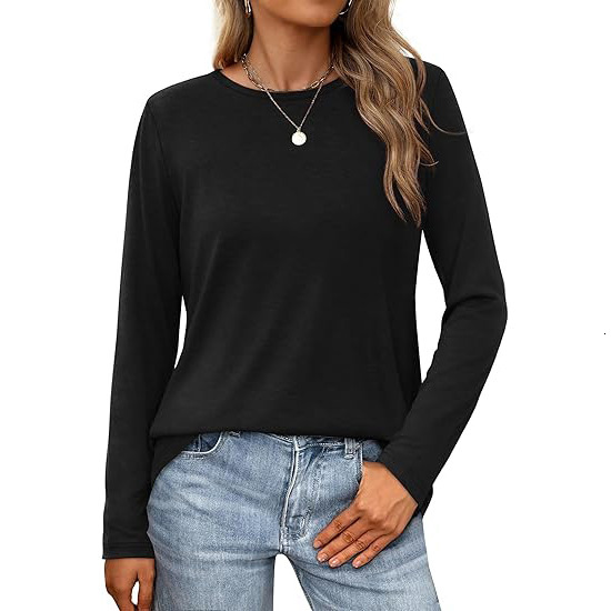 Women's Top Bottom Shirt Women's High End Loose Round Neck Summer Plus Size Fashion T-shirt 2025 New Designer Clothing