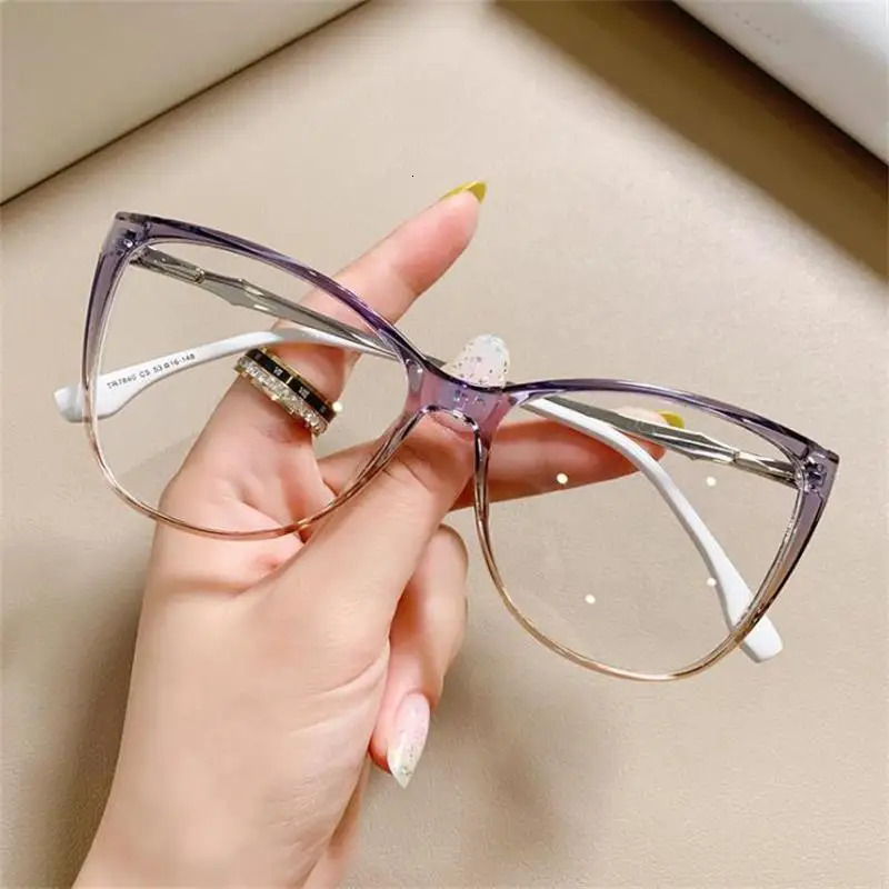 Fashion High-definition Reading Glasses Blue Light Protection Female Decorative Eyeglasses Frames Presbyopia Computer Glasses 2 250520