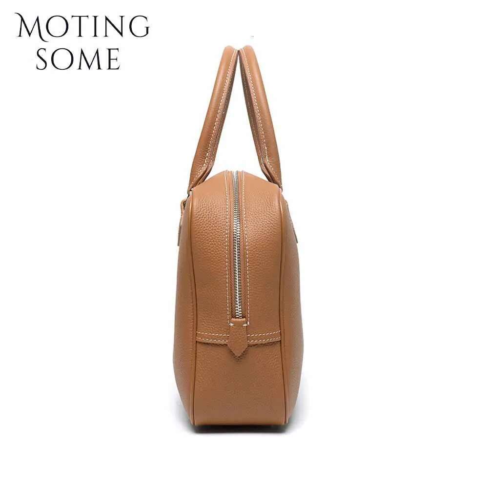 Motingsome TOGO Cowhide Leather Women Bag Light Shoulder Handbag and Purses Crossbody Pouch Lady Satchels Casual Tote New