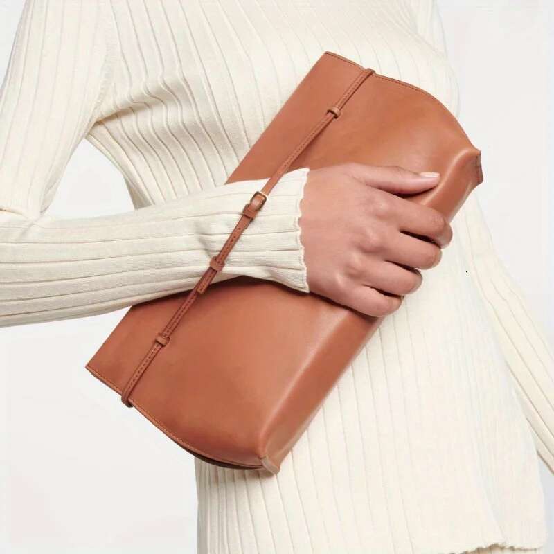 Women's Fashion Soft PU Leather Handbag Design Business Commuter Bag