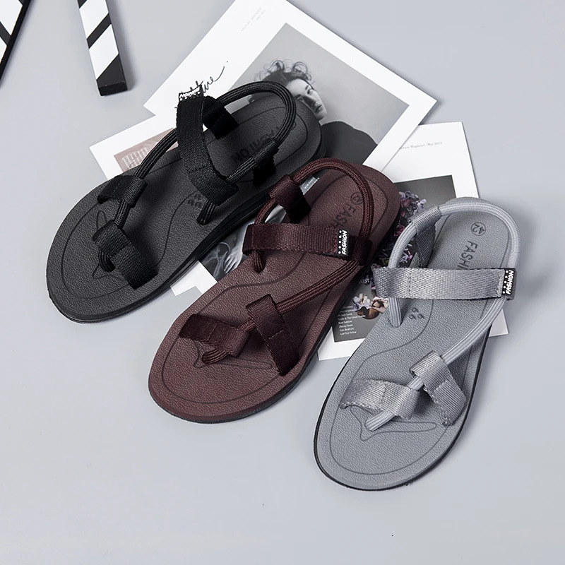 Mens Sandals Summer Leisure Beach Flip Flops Outer Sandals Women Driving Slippers Roman Shoes Gladiator Sandals Lovers 250515