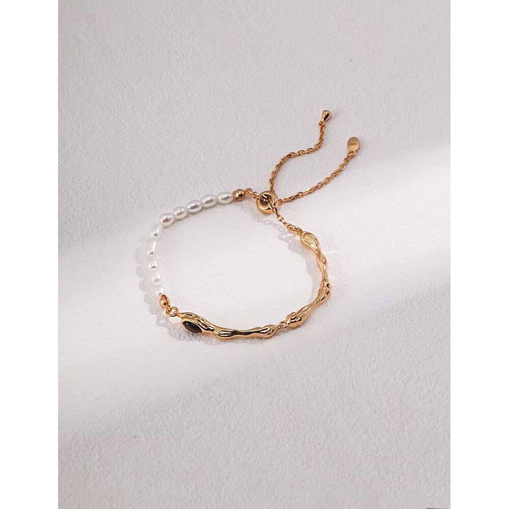 Linyin S pure sier tiger eye stone bracelet, fashionable, unique, charming, exquisite design, party pulse gift