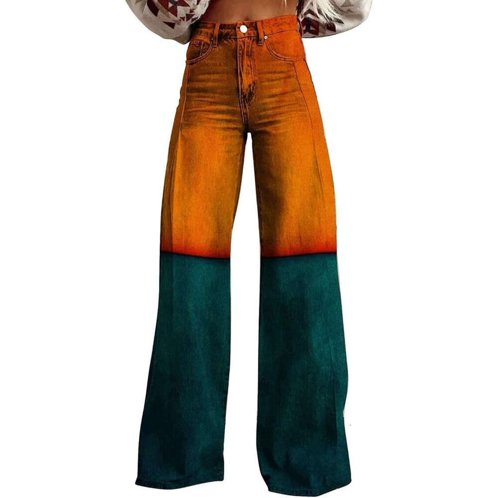 2025 Large Women's Casual Pants Thin Imitation Jeans
