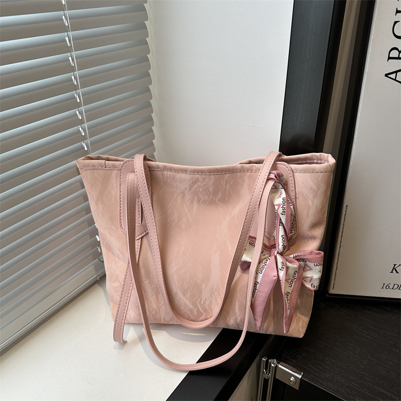 Free Delivery Designer Bag Women's Tote Large Capacity Summer Leisure 2025 Work Shoulder Bag College Student Class Commuter Bag Luxury Bag
