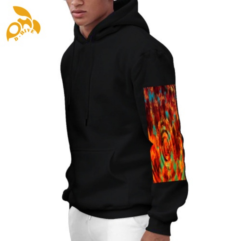 Free Shipping oversize Men's hooded sweatshirt printed Top fashionable casual street wear Men's hot stamping hooded sweatshirt S-3XL