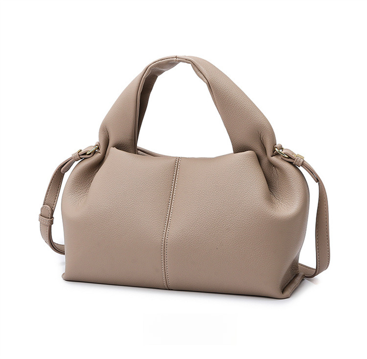 Women's Handbag Free Shipping Designer Bag New Fashion Cloud Bag Niche Versatile Soft Leather Shoulder Crossbody Bag Shopping Bag