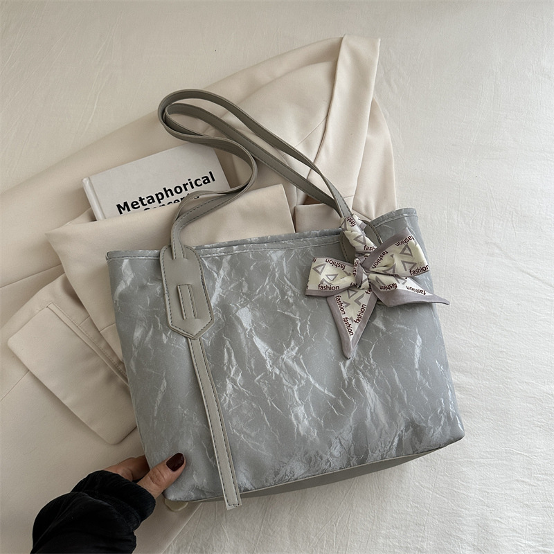 Free Delivery Designer Bag Women's Tote Large Capacity Summer Leisure 2025 Work Shoulder Bag College Student Class Commuter Bag Luxury Bag