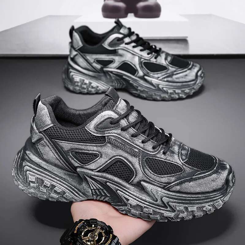 Designer casual shoes Men's Explosive Sole JY Daddy Shoes Thick Sole Increasing All Fashionable Everyday Men's Shoes