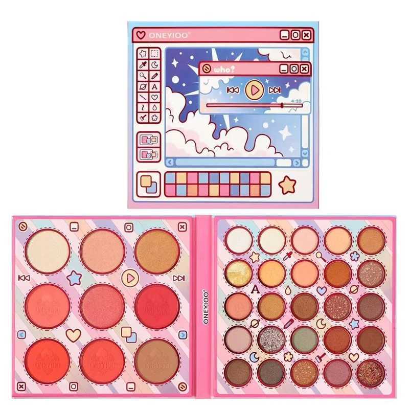 15 to 46 Colors Eyeshadow Palette Colorful Shimmer Eye Shadow Palettes Makeup for Face Eyes Gift for Girl Beginner W250520