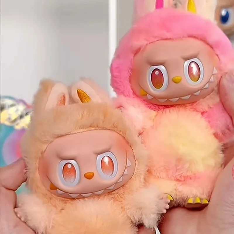 1-7pcs NEW abubu The Monsters V3 Series Blind Plush Box Vinyl Base Toy Animated Characters Mysterious Surprise Box KeychainT250520