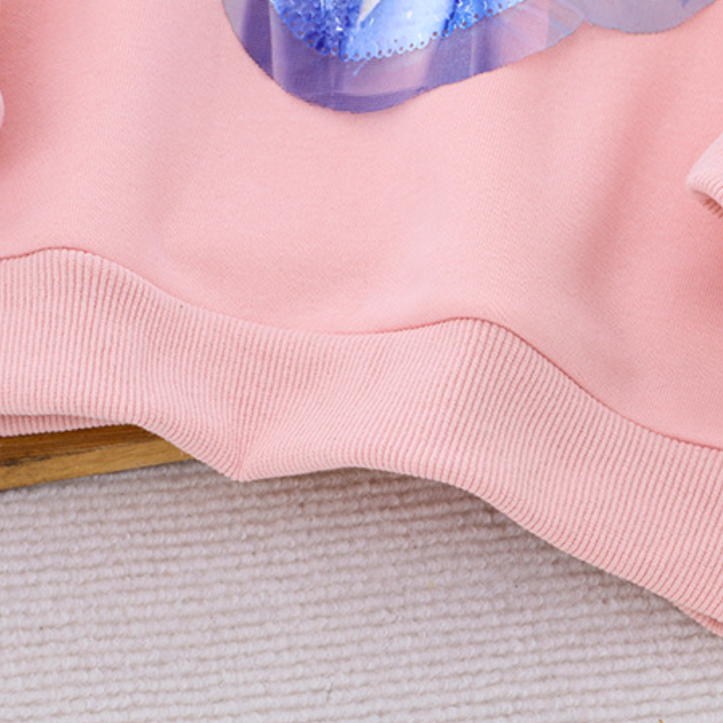 DISNEY toddler designer clothes kids designer clothes Frozen Elsa princess Children's winter clothing, girls' double color-changing sequin t