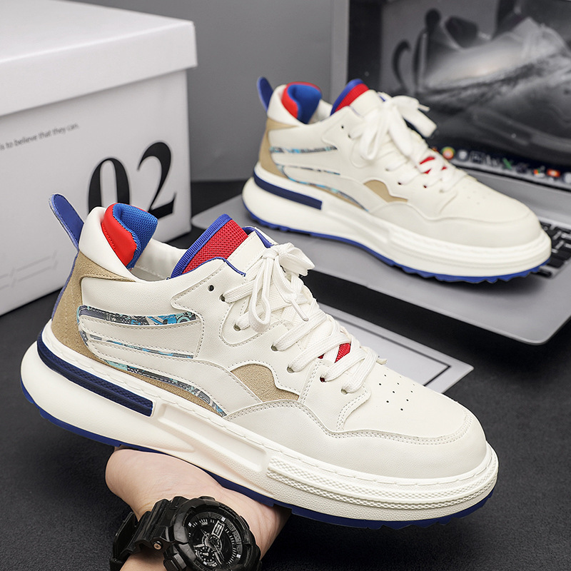Men S New Summer Casual Versatile Forrest Gump Thick Dad Soft Sole Height Increasing White Casual Shoes Fashionable Trendy Shoes Ddmysaturn