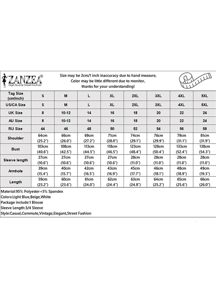 ZANZEA Summer Woman Ethnic Style Printing Blouses Casual Loose 34 Sleeve ONeck Blusas Mujer Vacation Everyday TShirts 250520