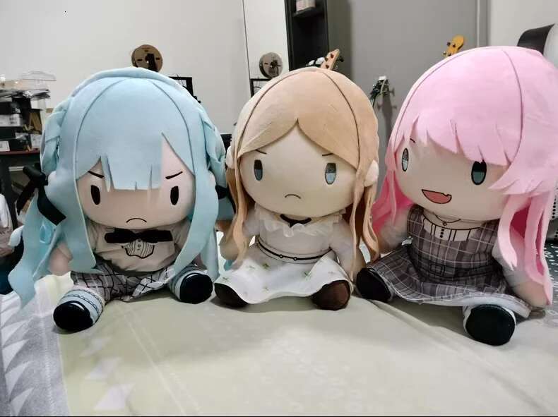 2024 New BanG Dream Nagasaki Soyo Cosplay Anime Plush 30CM Cute Stuffed Plushie Cartoon Pillows Christmas Gifts Boys Girls